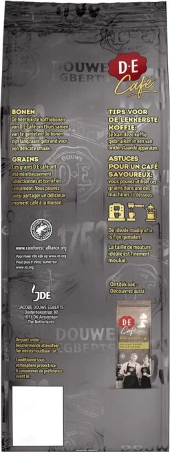Douwe Egberts D.E Café Espresso Koffiebonen - Intensiteit 7/9 - 4 X 500 Gram -Koffie Verkoop Winkel 453x1200 13