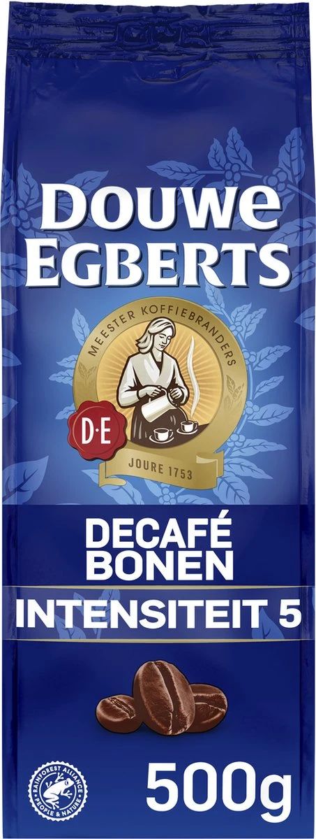 Douwe Egberts Décafé Koffiebonen - 4 X 500 Gram 2 Douwe Egberts Décafé Koffiebonen - 4 X 500 Gram - Afbeelding 2