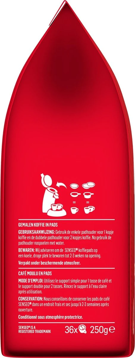 Senseo Classic Koffiepads - 5/9 Intensiteit - 10 X 36 Pads 3 Senseo Classic Koffiepads - 5/9 Intensiteit - 10 X 36 Pads - Afbeelding 3