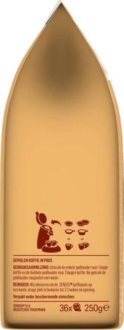 Senseo Gold Koffiepads - 5/9 Intensiteit - 10 X 36 Pads -Koffie Verkoop Winkel 454x1200