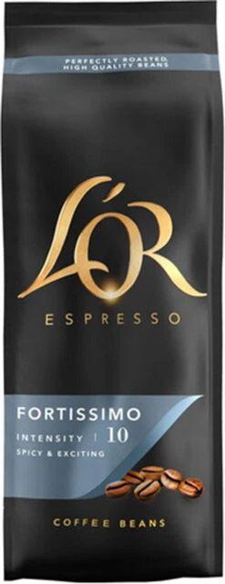 L'OR Espresso Fortissimo Koffiebonen (10) - 4 X 500 Gram -Koffie Verkoop Winkel 463x1200