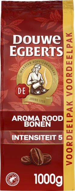 Douwe Egberts Aroma Rood Koffiebonen - 4 X 1000 Gram - Extra Grote Verpakking 11 Douwe Egberts Aroma Rood Koffiebonen - 4 X 1000 Gram - Extra Grote Verpakking -Koffie Verkoop Winkel 472x1200