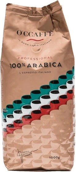 O'ccaffè - Premium Italiaanse Koffiebonen | Professional | Proefpakket XXL | 5 X 1kg | Barista Kwaliteit -Koffie Verkoop Winkel 537x1200