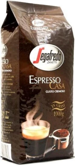 Segafredo Espresso Casa Koffiebonen - 8 X 1 Kg -Koffie Verkoop Winkel 549x1200