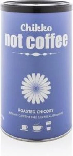 Chikko - Biologische Caffeïnevrije Koffievervanger - Geroosterde Cichorei -Roasted Chicory - 150 G -Koffie Verkoop Winkel 565x1200 1