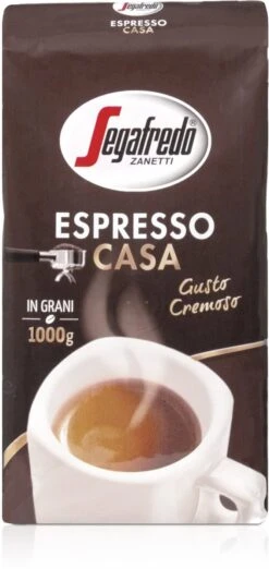 Segafredo Espresso Casa Koffiebonen - 1 Kg -Koffie Verkoop Winkel 568x1200