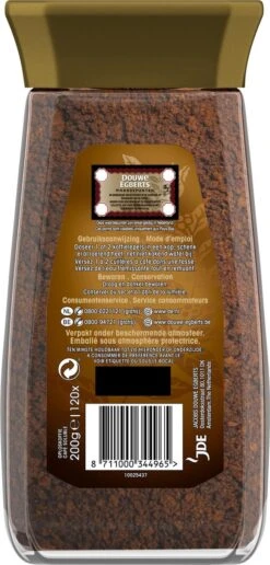 Douwe Egberts Gold Oploskoffie - 6 X Pot Van 200 Gram 8 Douwe Egberts Gold Oploskoffie - 6 X Pot Van 200 Gram -Koffie Verkoop Winkel 574x1200