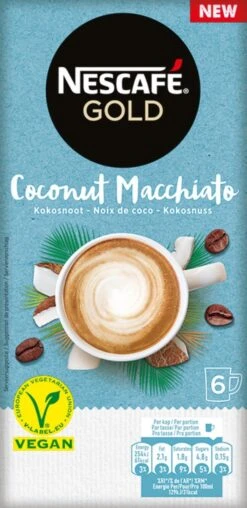 Nescafé Gold Coconut Macchiato Oploskoffie - 6 Doosjes à 6 Zakjes 9 Nescafé Gold Coconut Macchiato Oploskoffie - 6 Doosjes à 6 Zakjes -Koffie Verkoop Winkel 583x1200 1