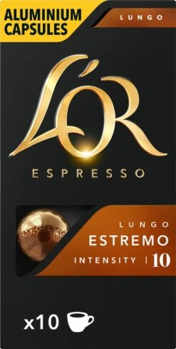 L'OR Lungo Estremo Koffiecups - Intensiteit 10/12 - 10 X 10 Capsules 20 L'OR Lungo Estremo Koffiecups - Intensiteit 10/12 - 10 X 10 Capsules -Koffie Verkoop Winkel 606x1200 4