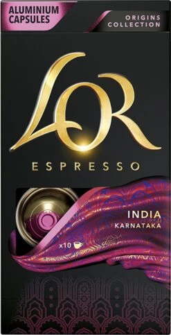 L'OR Espresso Origins India (10) - 10 X 10 Koffiecups 13 L'OR Espresso Origins India (10) - 10 X 10 Koffiecups -Koffie Verkoop Winkel 614x1200 1