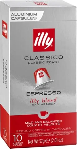 Illy Espresso Classico Koffiecups - Intensiteit 5/9 - 10 X 10 Capsules -Koffie Verkoop Winkel 621x1200 1
