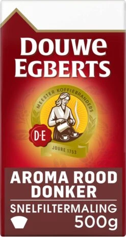 Douwe Egberts Aroma Rood Donker Filterkoffie - 6 X 500 Gram -Koffie Verkoop Winkel 642x1200 4