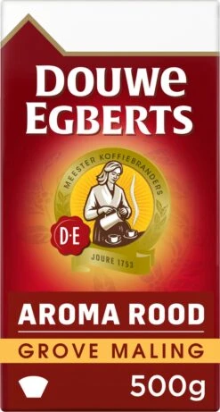 Douwe Egberts Aroma Rood Grove Maling Filterkoffie - 6 X 500 Gram -Koffie Verkoop Winkel 643x1200 3