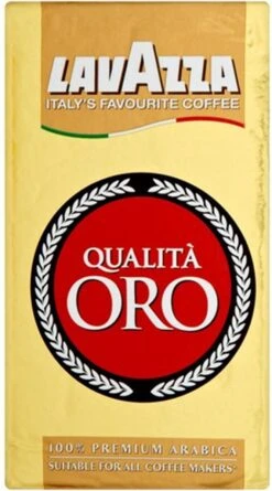 Lavazza Qualita Oro Gemalen / Filterkoffie - 250 Gram Krimp X20 7 Lavazza Qualita Oro Gemalen / Filterkoffie - 250 Gram Krimp X20 -Koffie Verkoop Winkel 666x1200