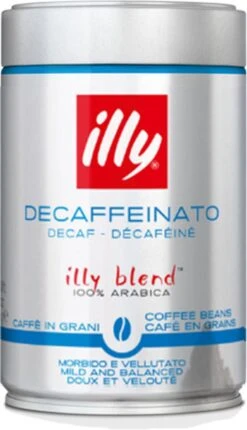 Illy Cafeïnevrij Koffiebonen - 250 Gram -Koffie Verkoop Winkel 690x1200