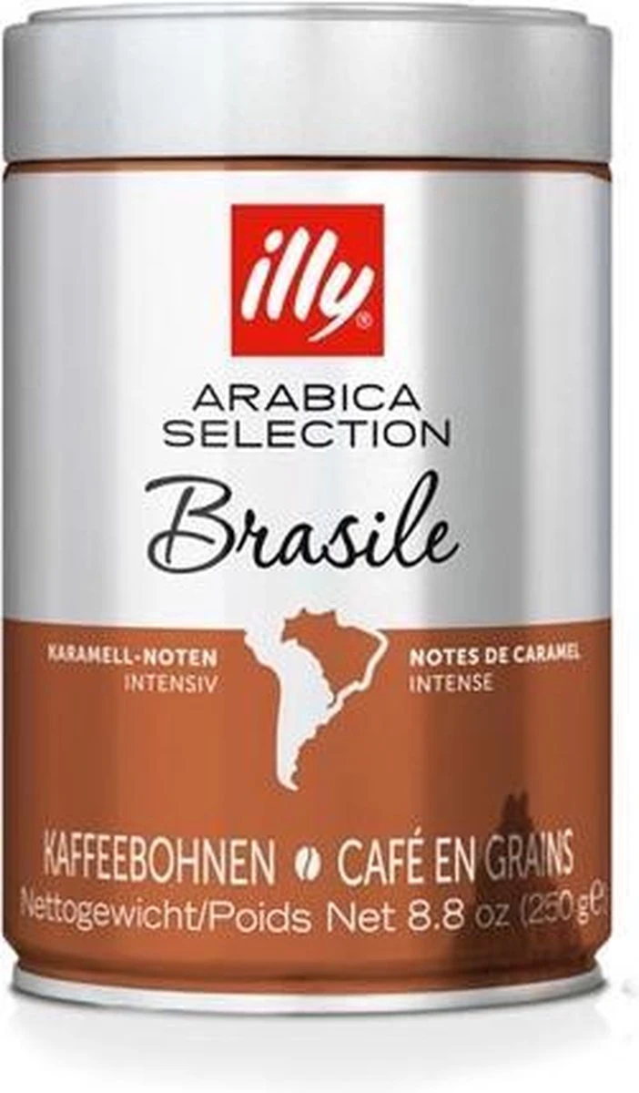 Illy Arabica Selection Brazilië - Koffiebonen - 250 Gram 2 Illy Arabica Selection Brazilië - Koffiebonen - 250 Gram - Afbeelding 2