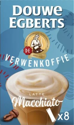Douwe Egberts Verwenkoffie Latte Macchiato Oploskoffie - 5 X 8 Zakjes -Koffie Verkoop Winkel 713x1200 3