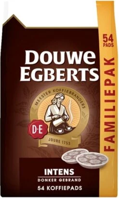 Douwe Egberts Intens Koffiepads - 4 X 54 Pads -Koffie Verkoop Winkel 727x1200 5