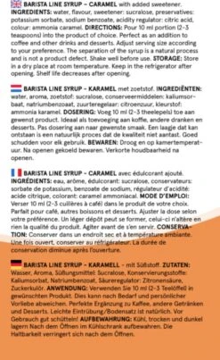 Fitcy | Koffiesiroop | Karamel | Barista Syrup | Zero | Vegan | Vetvrij | Suikervrij | Keto-vriendelijk | Koffie | Siroop | 1L -Koffie Verkoop Winkel 736x1200