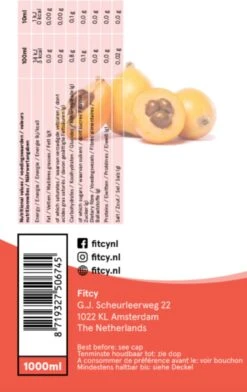 Fitcy | Koffiesiroop | Amaretto | Barista Syrup | Zero | Vegan | Vetvrij | Suikervrij | Keto-vriendelijk | Koffie | Siroop | MET DOSEERPOMP | 1L -Koffie Verkoop Winkel 757x1200