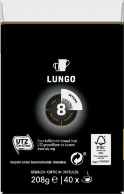 Douwe Egberts Lungo Intens (8) - 5 X 40 Koffiecups -Koffie Verkoop Winkel 765x1200 2