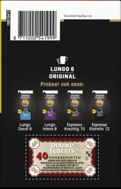 Douwe Egberts Lungo Original Koffiecups (6) - 5 X 40 Koffiecups 7 Douwe Egberts Lungo Original Koffiecups (6) - 5 X 40 Koffiecups -Koffie Verkoop Winkel 770x1200 3
