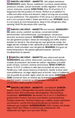 Fitcy | Koffiesiroop | Amaretto | Barista Syrup | Zero | Vegan | Vetvrij | Suikervrij | Keto-vriendelijk | Koffie | Siroop | MET DOSEERPOMP | 1L -Koffie Verkoop Winkel 770x1200 6