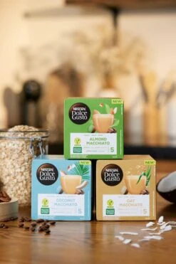 Nescafé Dolce Gusto Almond Macchiato Capsules - Vegan Koffie - 36 Koffiecups -Koffie Verkoop Winkel 800x1200 4