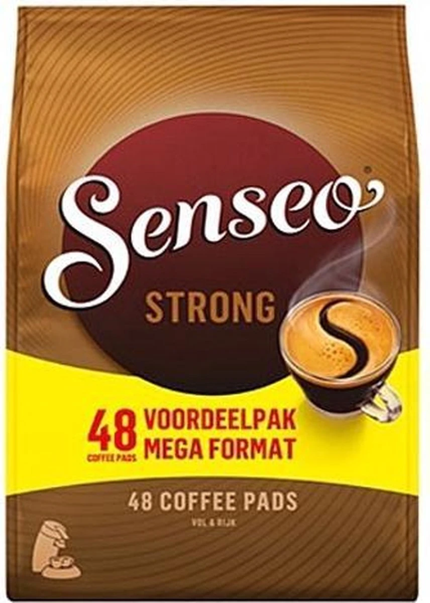 Senseo Strong Koffiepads - 1 X 48 Pads 2 Senseo Strong Koffiepads - 1 X 48 Pads - Afbeelding 2