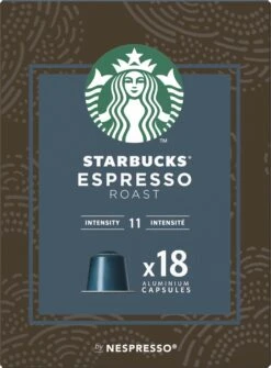 Starbucks By Nespresso Capsules Espresso Roast - 7 Doosjes à 18 Koffiecups -Koffie Verkoop Winkel 884x1200