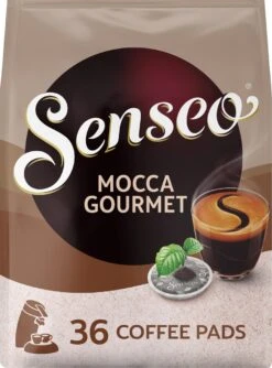 Senseo Mocca Gourmet Koffiepads - 4/9 Intensiteit - 10 X 36 Pads -Koffie Verkoop Winkel 887x1200 2