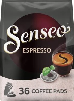 Senseo Espresso Koffiepads - 9/9 Intensiteit - 10 X 36 Pads -Koffie Verkoop Winkel 887x1200