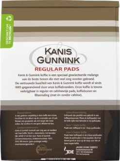 Kanis & Gunnink Regular Koffiepads - 10 X 36 Pads -Koffie Verkoop Winkel 895x1200 1