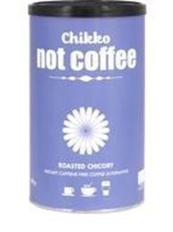 Chikko - Biologische Caffeïnevrije Koffievervanger - Geroosterde Cichorei -Roasted Chicory - 150 G -Koffie Verkoop Winkel 898x1200 2