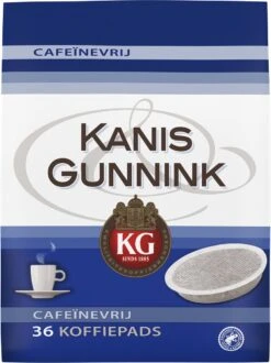 Kanis & Gunnink Cafeïnevrij Koffiepads - 10 X 36 Pads -Koffie Verkoop Winkel 898x1200