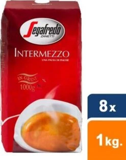 Segafredo Intermezzo Koffiebonen - 8 X 1 Kg