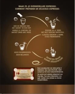 Douwe Egberts Espresso Sticks Oploskoffie - 6 X 25 Zakjes 9 Douwe Egberts Espresso Sticks Oploskoffie - 6 X 25 Zakjes -Koffie Verkoop Winkel 957x1200