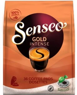 Senseo Gold Intense Koffiepads - 7/9 Intensiteit - 4 X 36 Pads 14 Senseo Gold Intense Koffiepads - 7/9 Intensiteit - 4 X 36 Pads -Koffie Verkoop Winkel 966x1200 1