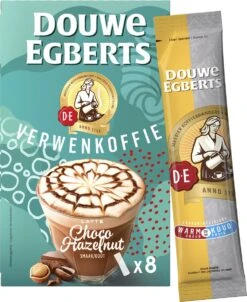 Douwe Egberts Latte Choco Hazelnut Oploskoffie - 5/9 Intensiteit - 5 X 8 Zakjes -Koffie Verkoop Winkel 980x1200 1