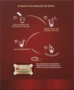 Douwe Egberts Aroma Rood Sticks Oploskoffie - 6 X 25 Zakjes -Koffie Verkoop Winkel 981x1200 2