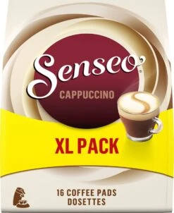 Senseo Cappuccino Koffiepads - 2/9 Intensiteit - 4 X 16 Pads - Voordeelverpakking 13 Senseo Cappuccino Koffiepads - 2/9 Intensiteit - 4 X 16 Pads - Voordeelverpakking -Koffie Verkoop Winkel 982x1200 1