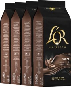 L'OR Forza Koffiebonen (9) - 4x 1000 Gram