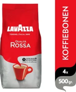 Lavazza Qualita Rossa Koffiebonen - 500 Gram X4 -Koffie Verkoop Winkel 993x1200